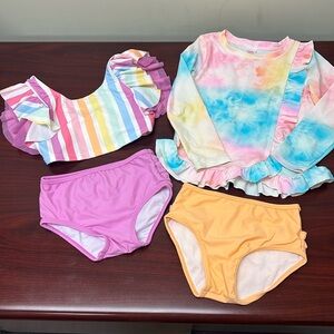 4T Ruffle Butts Swimsuits